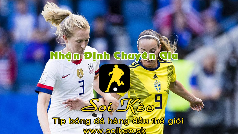 Soi Kèo tip bóng đá Nữ Thụy Điển - Nữ Mỹ