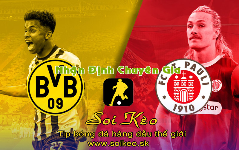 Soi Kèo tip bóng đá Dortmund - St Pauli