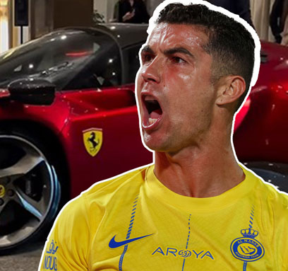 Cristiano Ronaldo sắm thêm siêu xe Ferrari