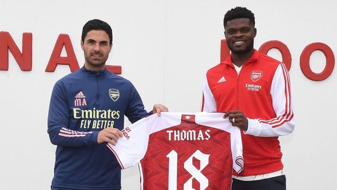 Thomas Partey - 'bạch tuộc' ăn mọi đường bóng