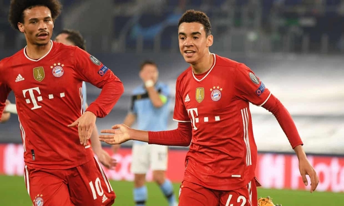 Bayern lại thắng lớn ở Champions League